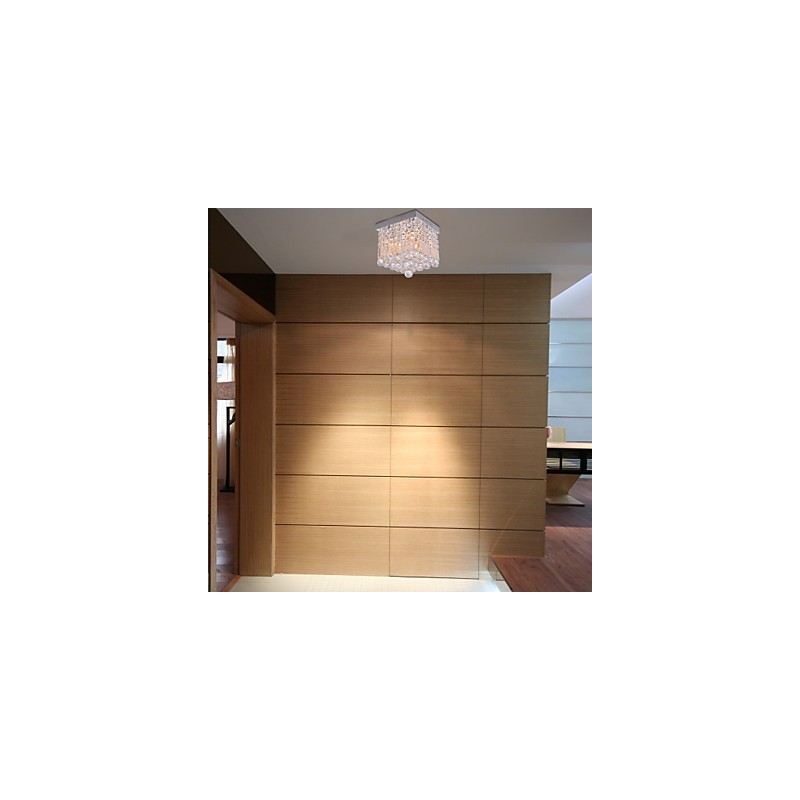 Lámpara de techo moderna de cristal contemporáneo estilo mini