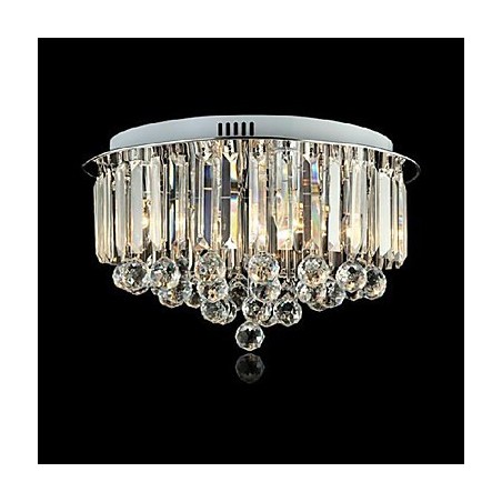 Lámpara empotrada de metal con pintura de cristal clásica tradicional contemporánea moderna Lámpara empotrada de metal con pintura de cristal clásica tradicional contemporánea moderna