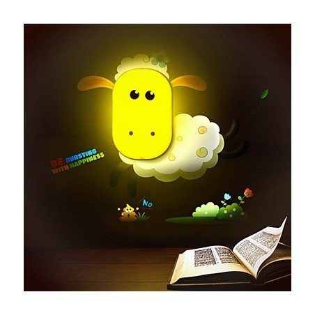 Lámpara de pared para niños con luz nocturna pequeña, 9 x 6, divertida para jugar con espíritu creativo, control de luz inteligente Lámpara de pared para niños con luz nocturna pequeña, 9 x 6, divertida para jugar con espíritu creativo, control de luz inteligente