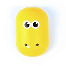 Lámpara de pared para niños con luz nocturna pequeña, 9 x 6, divertida para jugar con espíritu creativo, control de luz inteligente