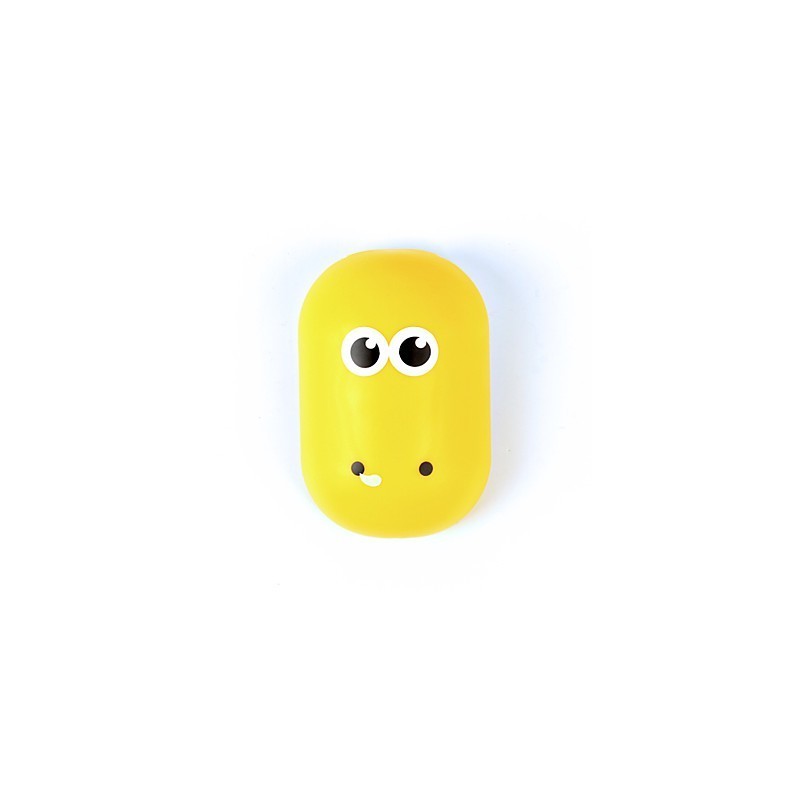 Lámpara de pared para niños con luz nocturna pequeña, 9 x 6, divertida para jugar con espíritu creativo, control de luz inteligente