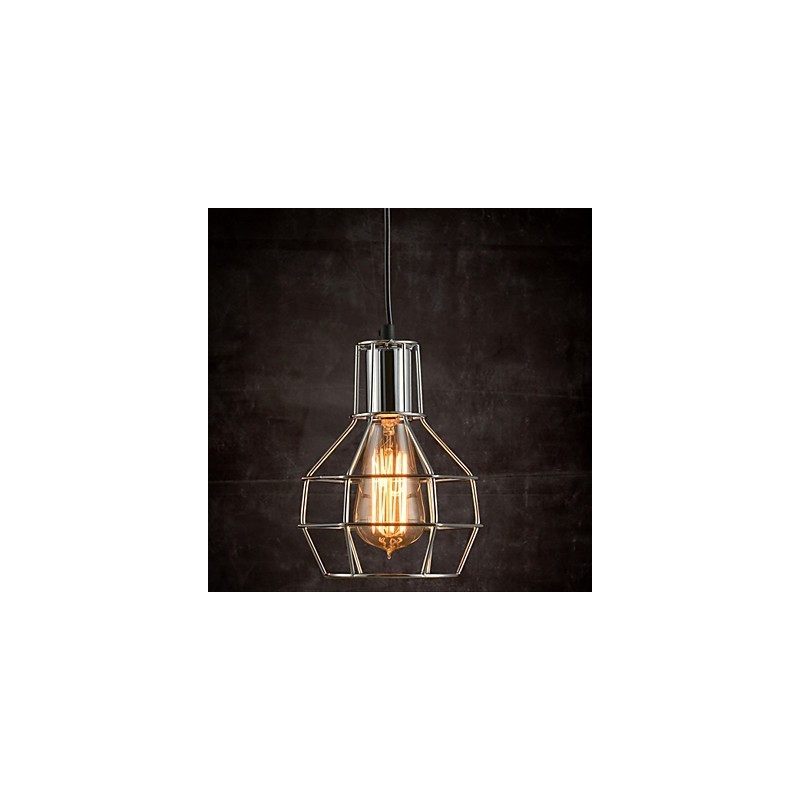 Lámpara colgante creativa de estilo americano de 1 luz