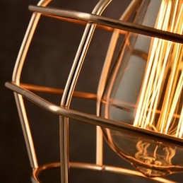 Lámpara colgante creativa de estilo americano de 1 luz