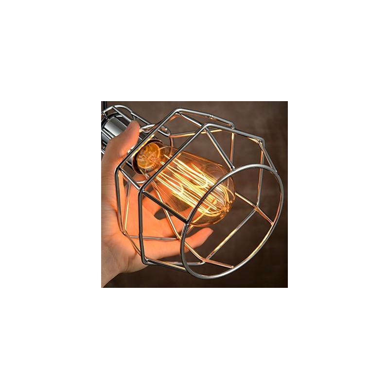Lámpara colgante creativa de estilo americano de 1 luz