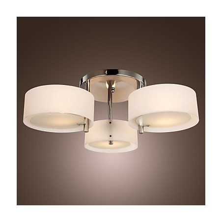 Lámpara de araña moderna de 3 luces