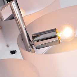 Lámpara de araña moderna de 3 luces