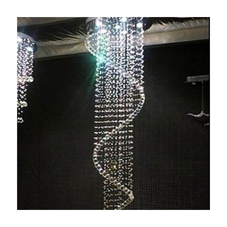 Lámpara de araña de cristal de lujo moderna de 4 luces Lámpara de araña de cristal de lujo moderna de 4 luces