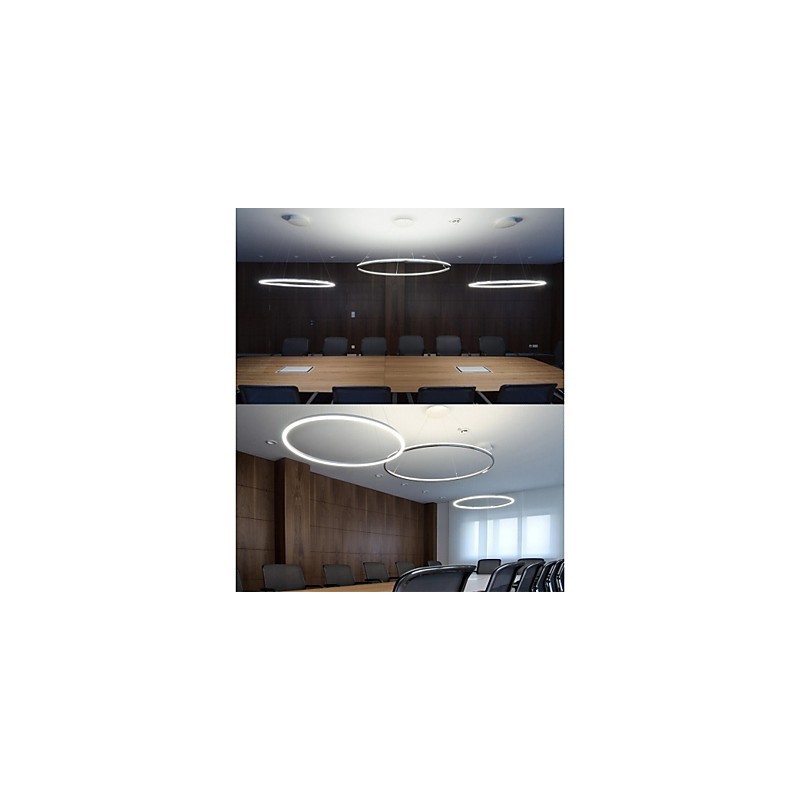 Lámpara colgante moderna y contemporánea de metal galvanizado en estilo mini