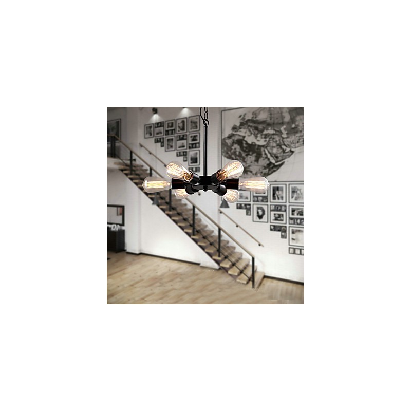 Lámpara de araña retro Edison