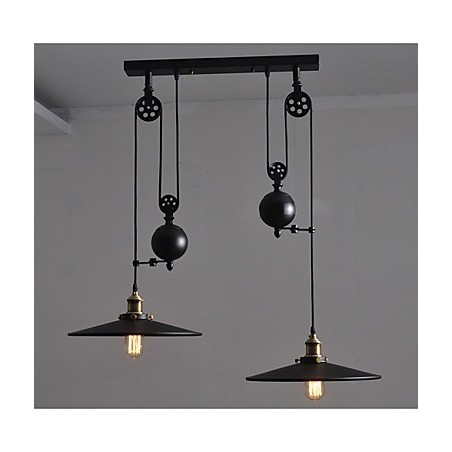 Lámpara colgante de metal creativa Lámparas colgantes modernas Lámpara colgante de café Lámpara colgante de metal creativa Lámparas colgantes modernas Lámpara colgante de café