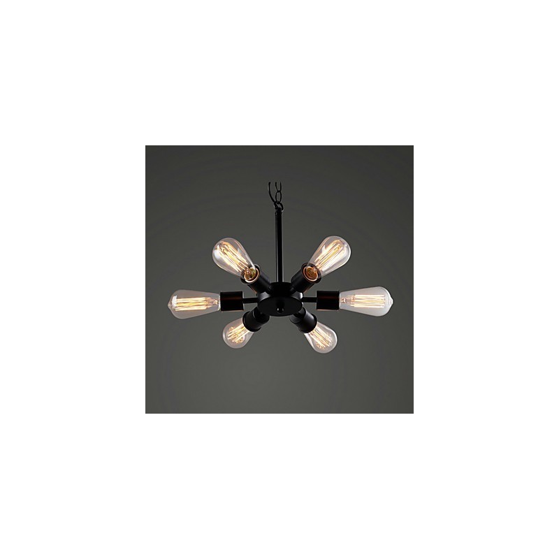 Lámpara de araña retro Edison