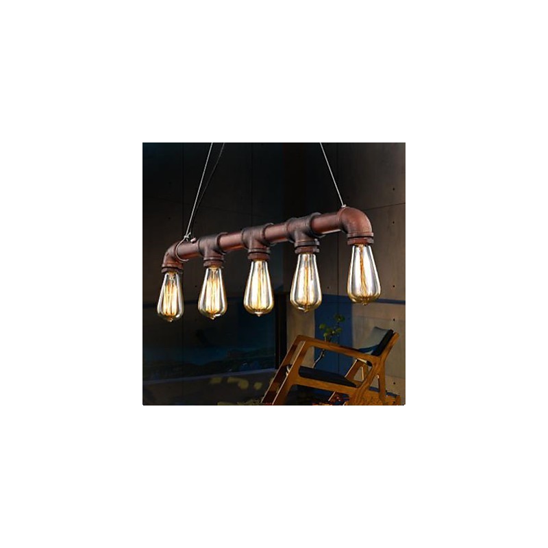 Lámpara colgante industrial estilo loft estilo country americano con conductos