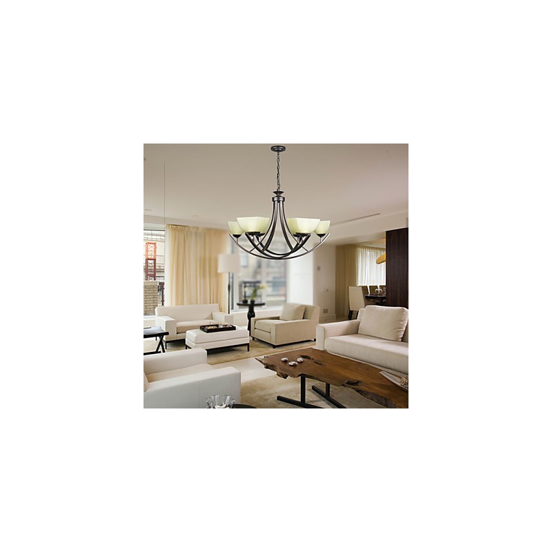 Lámpara colgante de lujo Iluminación rústica Iluminación