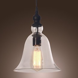 Lámpara colgante galvanizada estilo mini cuenco vintage clásico tradicional