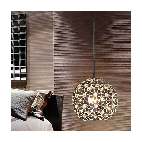 Lámpara colgante moderna y contemporánea de cristal en forma de globo, estilo mini, galvanizada Lámpara colgante moderna y contemporánea de cristal en forma de globo, estilo mini, galvanizada