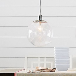 Lámpara colgante mini de estilo globo clásico tradicional