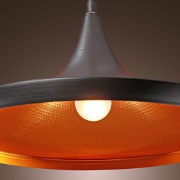 Lámpara colgante moderna contemporánea estilo retro mini pintura