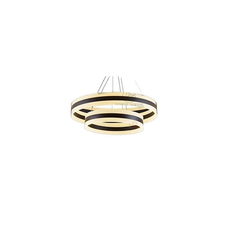 Lámpara colgante moderna de cristal de 120 W