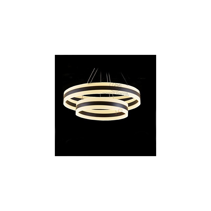 Lámpara colgante moderna de cristal de 120 W