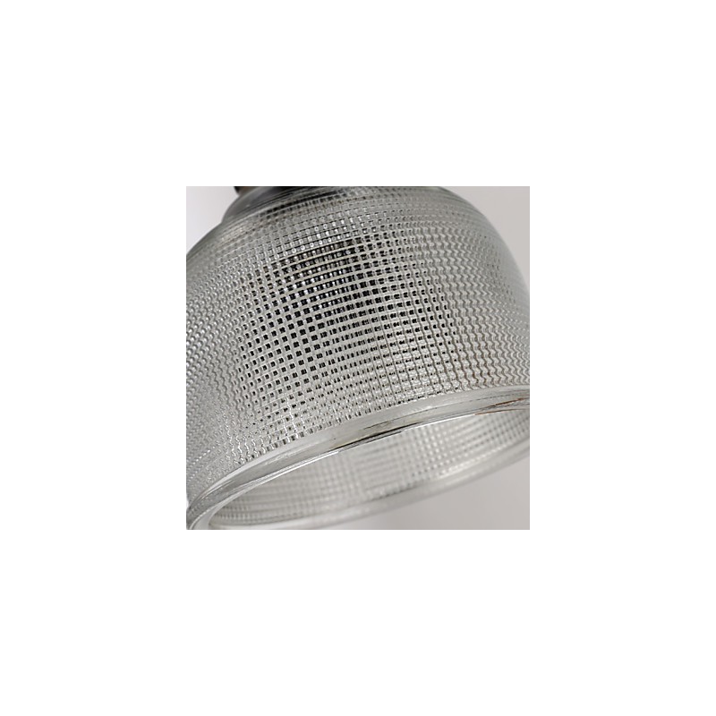 Lámpara nórdica pequeña de araña de vitrales que restaura formas antiguas