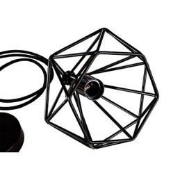 Lámpara colgante de metal con pintura estilo mini retro para garaje