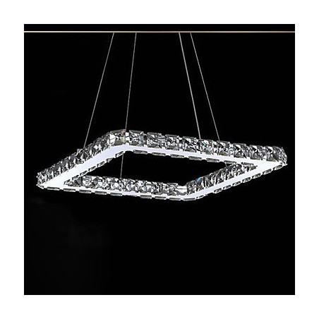 Lámpara de araña moderna contemporánea de metal galvanizado con cristal Lámpara de araña moderna contemporánea de metal galvanizado con cristal