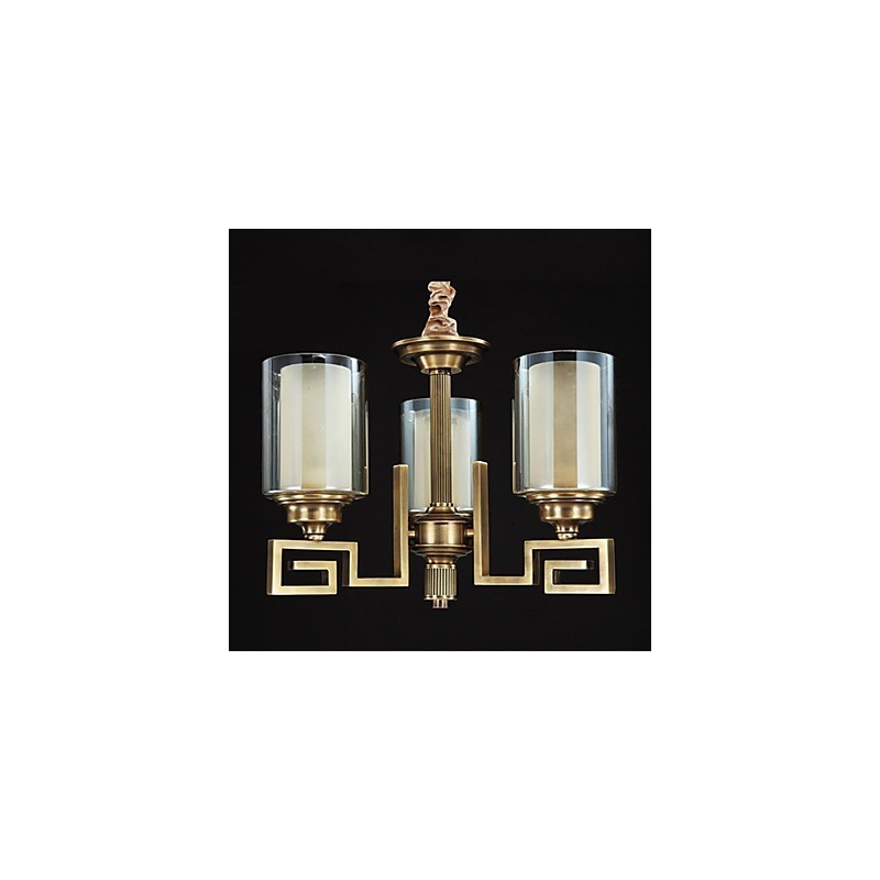 Lámpara de estilo chino Lámpara de cobre Lámpara de cobre