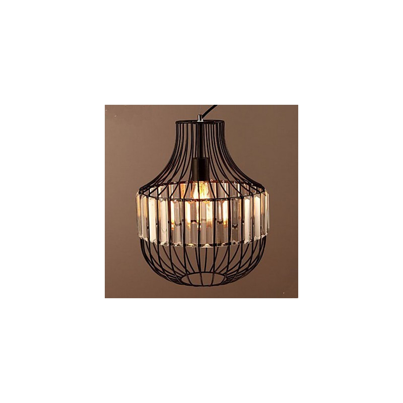 Colgante de cristal con diseño de moda italiano