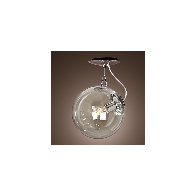 Lámpara colgante anodizada estilo mini globo contemporáneo moderno