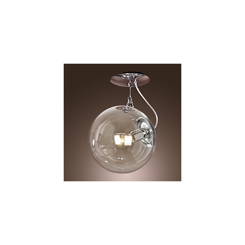 Lámpara colgante anodizada estilo mini globo contemporáneo moderno