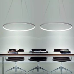 Lámpara colgante regulable de 80 cm de diámetro, diseño moderno.
