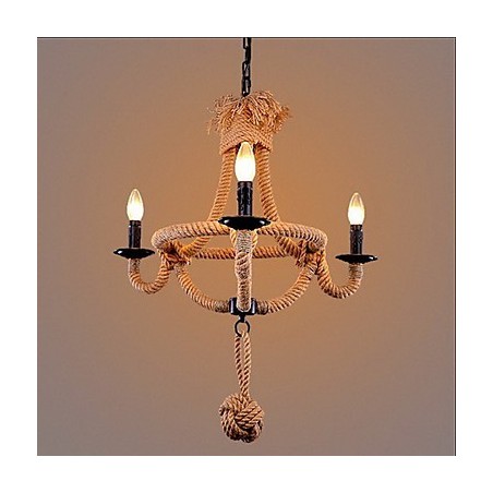 Lámpara de araña de metal con pintura rústica clásica tradicional de estilo retro campestre Lámpara de araña de metal con pintura rústica clásica tradicional de estilo retro campestre