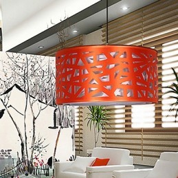 Lámpara colgante de un solo cabezal, moderna, contemporánea y creativa como la lámpara colgante Bird's Nest.
