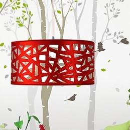 Lámpara colgante de un solo cabezal, moderna, contemporánea y creativa como la lámpara colgante Bird's Nest.