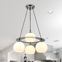 Lámparas colgantes modernas contemporáneas de vidrio