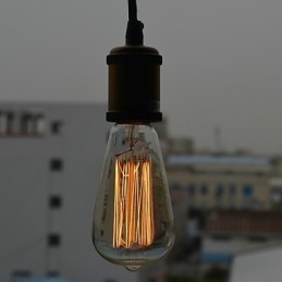 Lámpara colgante galvanizada de estilo mini vintage clásico tradicional