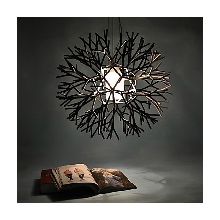 Lámpara colgante de metal contemporánea moderna