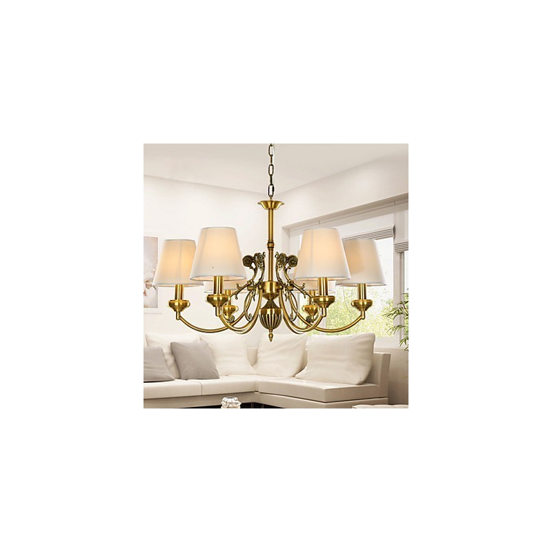 Lámpara colgante de diseño decorativo contemporáneo moderno en blanco puro