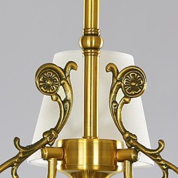 Lámpara colgante de diseño decorativo contemporáneo moderno en blanco puro