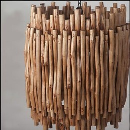 Rama de madera maciza