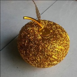 Lámpara de araña de aluminio tejido con siete luces Apple