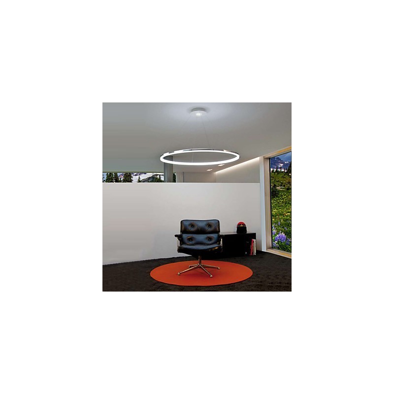 Lámpara colgante de diseño moderno Living Ring