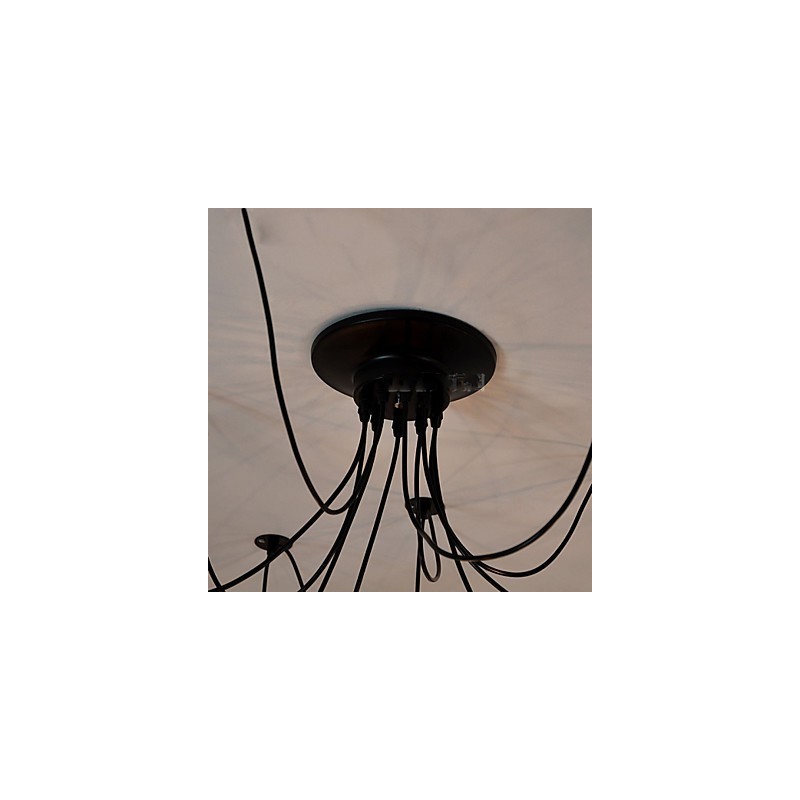 Lámpara de techo vintage Edison ajustable, lámpara colgante DIY, iluminación moderna y elegante para comedor industrial.