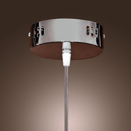 Lámpara colgante moderna y contemporánea de metal galvanizado estilo globo mini