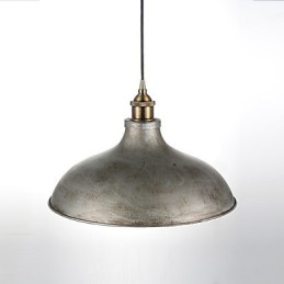 Lámparas colgantes de 1 luz, estilo antiguo vintage, estilo industrial, hierro y metales, lámpara colgante.