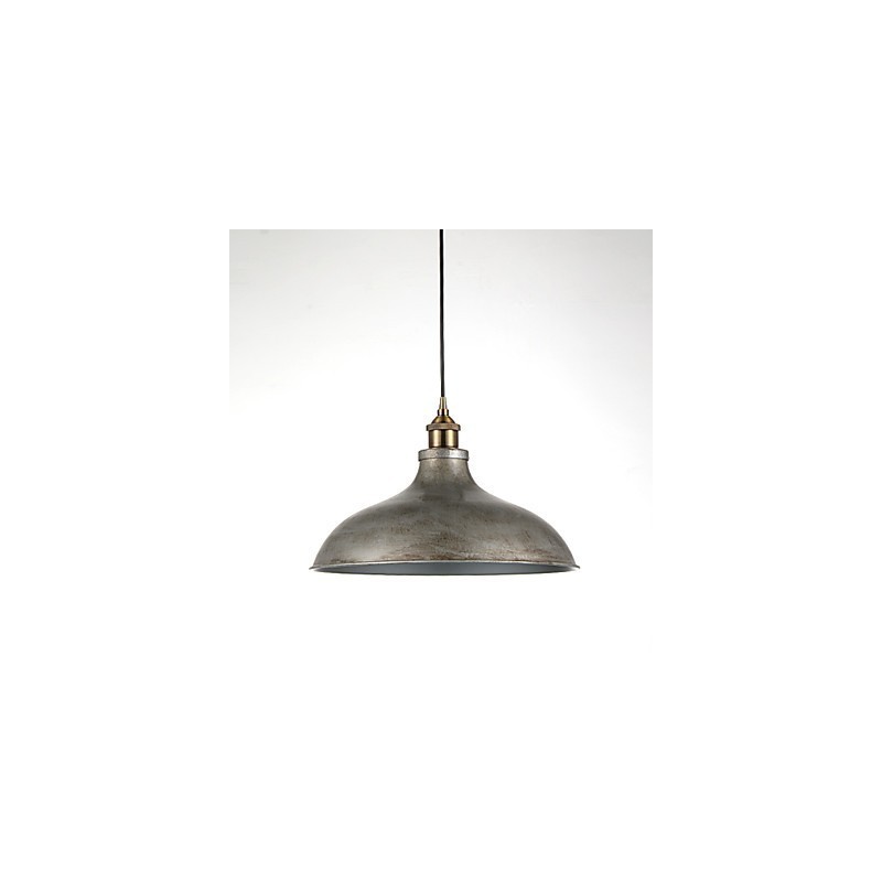 Lámparas colgantes de 1 luz, estilo antiguo vintage, estilo industrial, hierro y metales, lámpara colgante.
