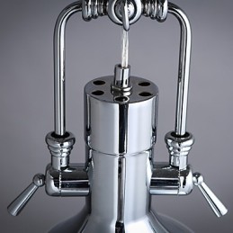 Lámpara colgante de cristal moderna, contemporánea, estilo mini.