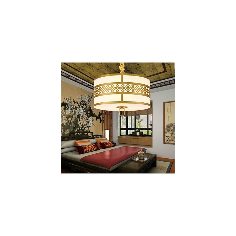 Iluminación colgante de estilo chino de simplicidad moderna