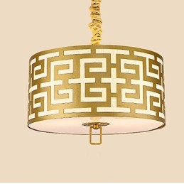 Iluminación colgante de estilo chino de simplicidad moderna