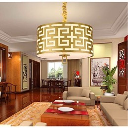 Iluminación colgante de estilo chino de simplicidad moderna